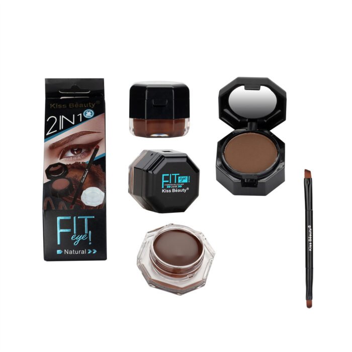 Kiss Beauty Eyebrow Powder Gel Eyeliner Eyebrow Gel Eyeliner Natural A Single Gram Weighs 11 Grams Factory wholesale