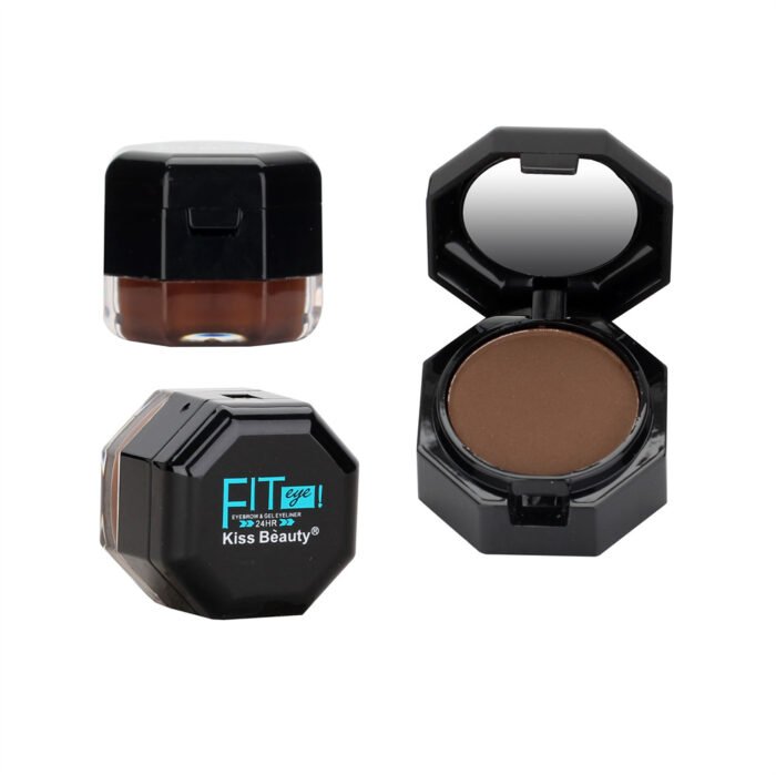 Kiss Beauty Eyebrow Powder Gel Eyeliner Eyebrow Gel Eyeliner Natural A Single Gram Weighs 11 Grams Factory wholesale - Image 5