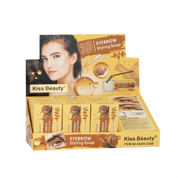 Kiss Beauty Brow Styling Soap Wear Makeup Waterproof Perspirant Private Brand High Sales Waterproof And Sweat Resistant - Image 5